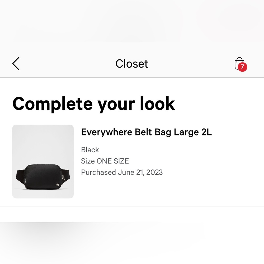 lululemon Everywhere Belt Bag Large 2L - Picture 9 of 10